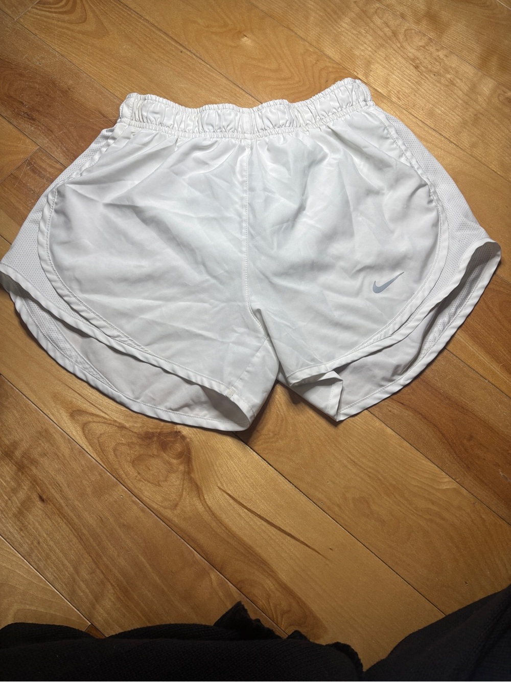 Nike White Women's Athletic Running Shorts